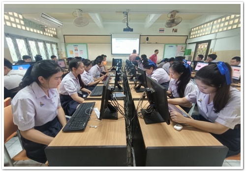 สว.พย.ทดสอบวัดระดับความรู้ภาษาอังกฤษของนักเรียน ตามมาตรฐาน CEFR ประจำปีการศึกษา 2567